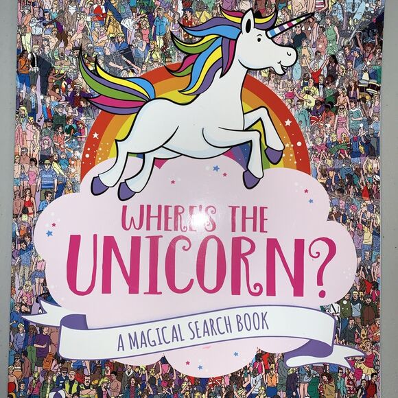 Book Where's the Unicorn? A Magical Search Find by Jonny Marx 2018 Kids Girl's - Picture 4 of 10
